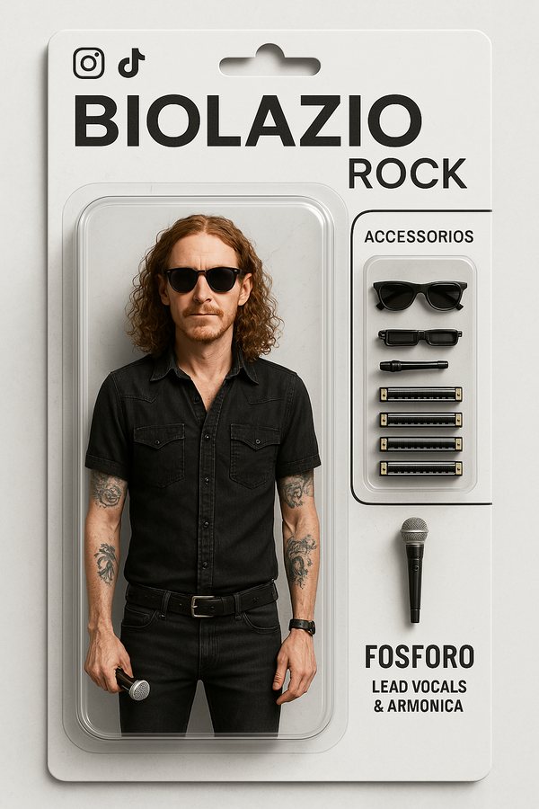 Figura de colección de Fósforo, voz y armónica de BIOLAZIO